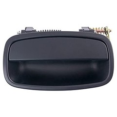 Rear Left Exterior Door Handle Black Drivers Side Compatible with 1995-2002