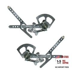 Front Power Window Regulator Set Compatible with 99-00 Cadillac 88-00 WRA50479