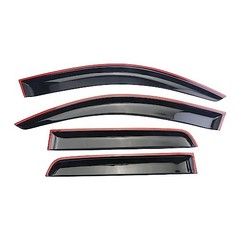 Outside Mount Window Visor Deflectors Rain Outlander Sport / ASX 2011-2023