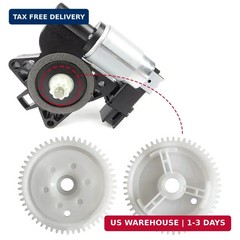 Power Window Motors Gear Lift Regulator Fix Compatible with Mazda 3 5 6 CX-7 CX-