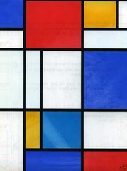 2mX67cm MONDRIAN SELF ADHESIVE WINDOW VINYL STAINED GLASS STICKY BACK PLASTIC