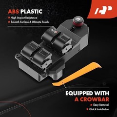 Front Left Driver Side Power Window Switch | Compatible with Honda Civic 2001