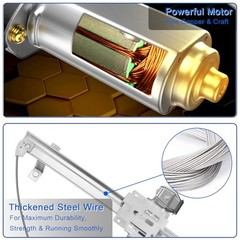 Window Regulator with Motor OE 741-391 | Compatible Rear Right Passenger Side