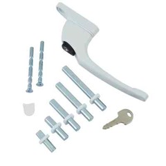 UPVC Window Handle Universal ERA Espag Upvc Key Locking Double Glazing 5 Spindle