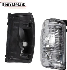 Driver Side Mirror Turn Signal Lamp Compatible with Ford Transit T150 T250 T350