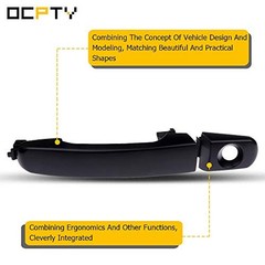 Door Handle Exterior Front Driver Left Side Replacement fit 2005-2009 for