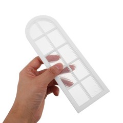 2 Pcs Doll House Floor to Ceiling Windows Dollhouse Frame Dolls Furniture