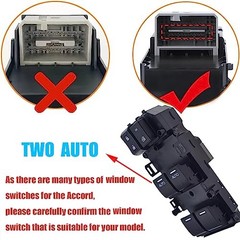 Front Left Driver Side Master Window Switch 2013-2017 Accord Sedan EX-L
