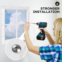 Minimalist 12×12 Shed Windows – 2 Pack with Easy Installation and Tempered Glass