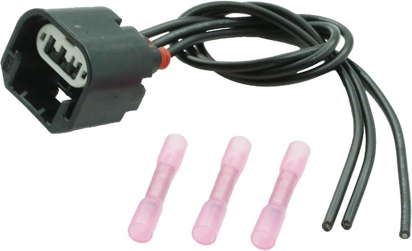 Waterproof 3-Wire Pigtail Connector for 2009-2018 Models, Replaces 645-943 and 6