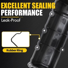 Right Valve Cover Compatible with 2004-2010 Dodge Dakota 2004-2010 Dodge RAM …