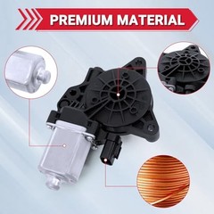 Power Window Motor Rear Driver Side Compatible with Kia Left Rear Left Side
