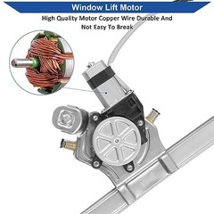 Window Regulator with Motor OE 741-431 | Compatible Front Right Passenger Side