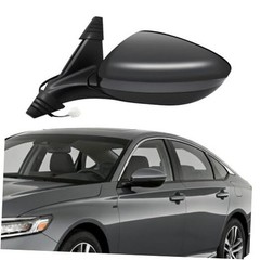 Driver Power Side Mirror Assembly Compatible with Accord LX Sport 1.5T Left