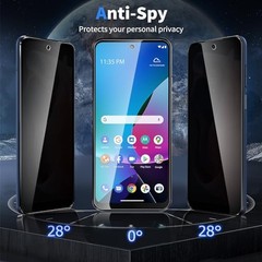 Screen Protector [2 Pack] for 9H Hardness Moto G 5G/G play 5G 2024 Privacy