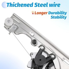 Power Window Regulator with Motor Compatible with Front Right Passenger Side