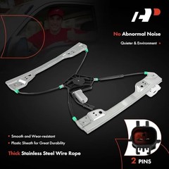 Power Window Regulator with Motor Front Passenger Front Passenger Side (RH)