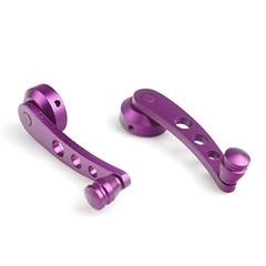 1 Set Car Window Handle Aluminum Alloy Window Crank Handle Universal Car
