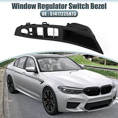 Front Left Side Power Window Switch Bezel Driver Side Door Armrest Panel Black