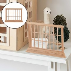 Mini Wood Window Frame for Dollhouse 112 Scale Durable Wooden Miniature Decor