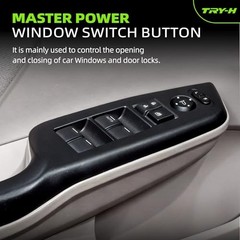 35750TR0A41 Master Power Window Switch Compatible with Honda Civic HF LX Sedan