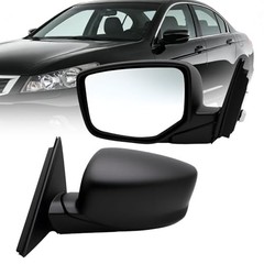 Driver Power Side Mirror Assembly Compatible with Accord 2008 2009 2010 Left