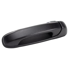 Rear Left Exterior Door Handle Black Drivers Side Compatible with DHA48672