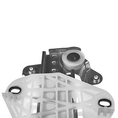 Electric Power Window Regulator with 6-Pins Motor Rear Passenger (RH)