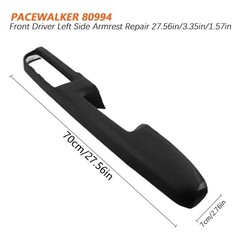80994 Front Driver Left Side Armrest Repair for 2010-2014 Chevy Black
