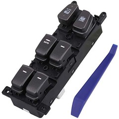 Master Power Window Switch Button, Front Left Driver Side, Compatible with