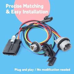 25842432 Headlamp Wiring Harness Front Right or Left Side Replacement for