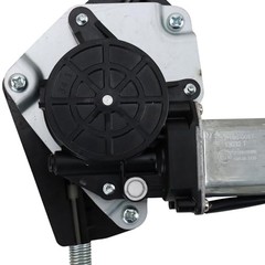 Front Driver Side Power Window Motor and Regulator Assembly with 2 Pin Style