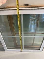 Window World Vinyl Double Hung Replacement Windows Grid Tinted Light Oak 24×50?