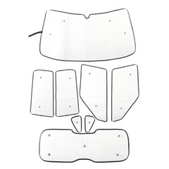 Windshield Sunshade Kit for Kia Soul 2009-2013 Accessories Front Rear Window …