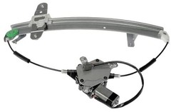 741-679 Rear Driver Side Power Window Regulator and Motor Assembly Compatible