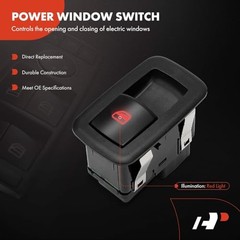 Power Window Switch Compatible with Dodge Charger 2013-2021, Sedan, Rear Left