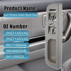 Driver Front Left Door Window Switch Bezel Panel for VW Passat Jetta Golf 98-04
