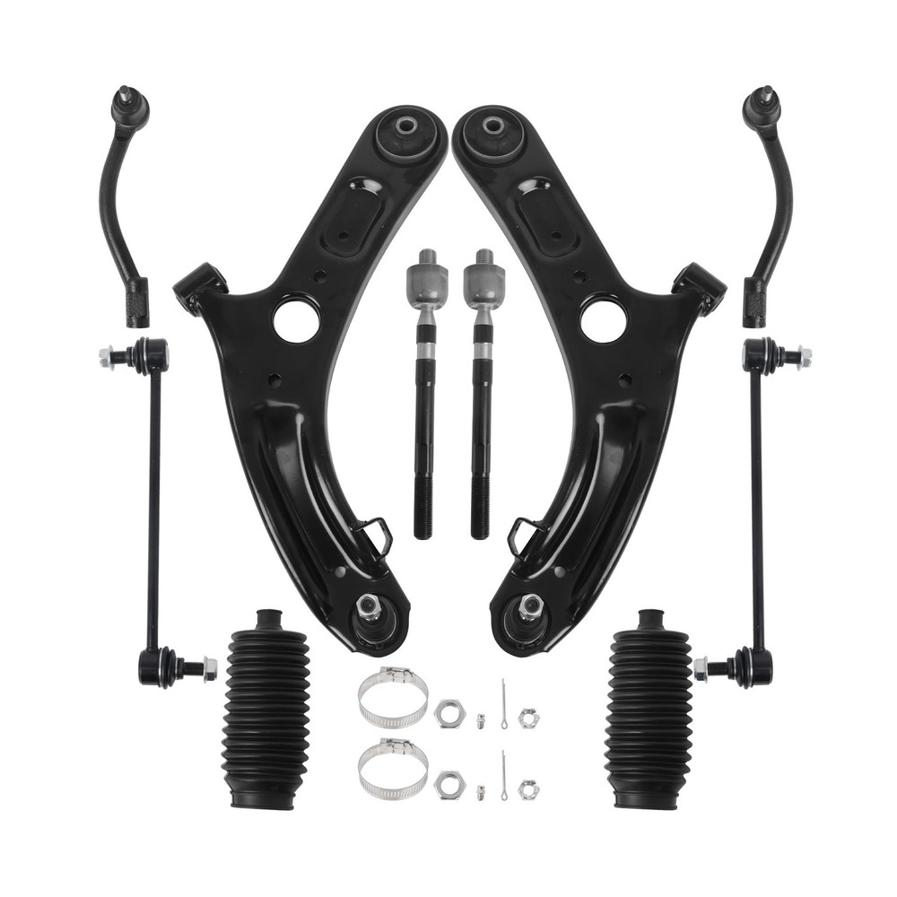 10Pcs Front End Suspension Kit for 2011-2016 Hy-undai Elantra Sedan/ 12-17 Ve…