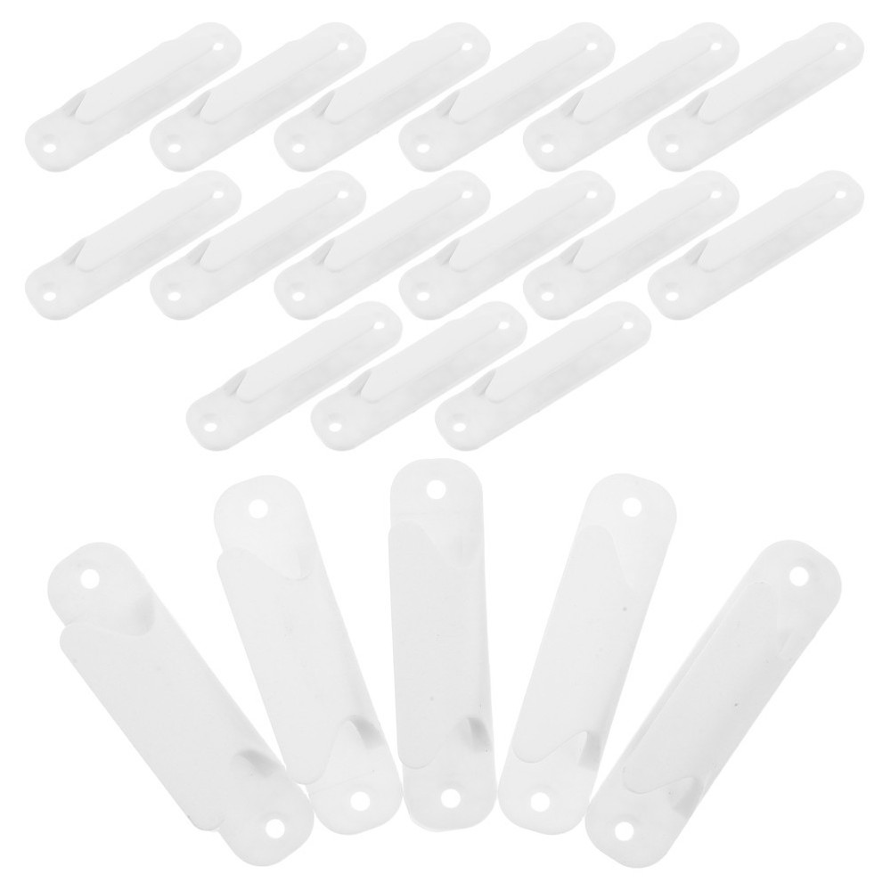 20pcs Plastic Furniture Handle Pull for Sliding Glass Door, Window Screen Pull