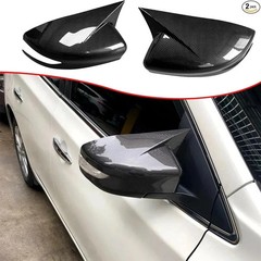 2PCS Sports Rear Mirror Cover Carbon fiber For 2013-2019 Nissan sentra/Altima