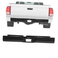 Rear Roll Pan Compatible with 1997-2004 Dodge Dakota Fleetside w/License