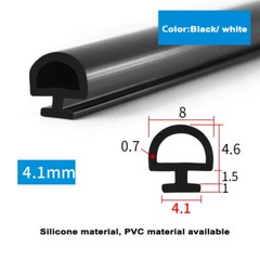 1-10Metre Bubble Gasket Seal for UPVC Doors Windows Rubber Strip Draught Repair