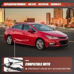 Front Passenger Side Power Window Regulator Compatible with Cruze 2011 748-975