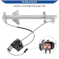 Window Regulator with Motor OE 741-648 | Compatible Front Right Passenger Side