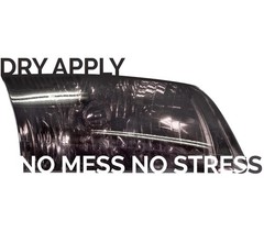 VViViD Air-Tint Headlight/Tail Light Window Tint (Smoke Black, 12″ x 48″)