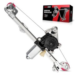 Rear Driver Side Power Window Regulator with Motor Assembly, 741-166 Replace