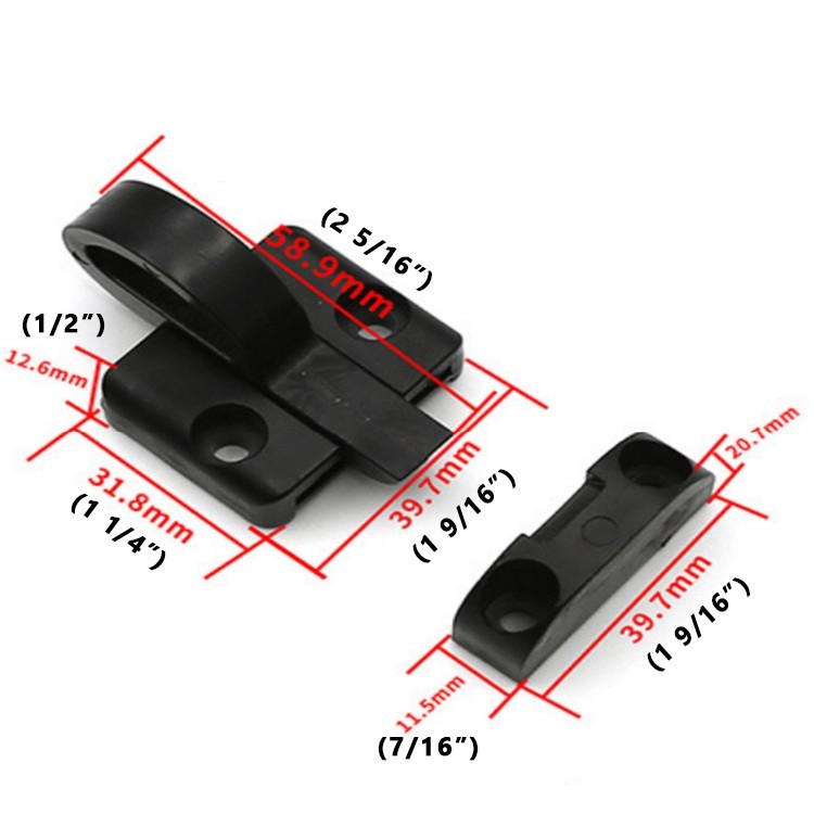 Plastic latches for casements window anti-theft clips(1000pieces 1 pack)