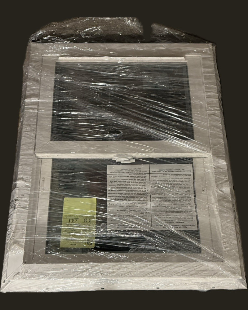 NEW-Alliance Hawthorne Double Hung Vinyl Window 25×31 energy efficient