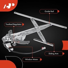 Power Window Regulator with Motor Compatible with Honda Civic 1996-2000