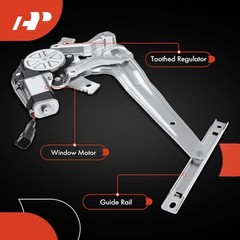 Window Regulator with Motor Compatible with Nissan Sentra Rear Passenger (RH)